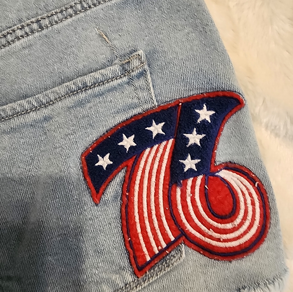 Adorable Repurposed Jean Shorts - Picture 10 of 10